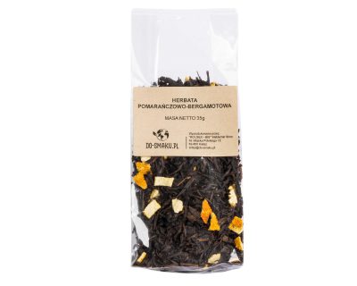 Herbata czarna Pomarańczowo-Bergamotkowa 35g